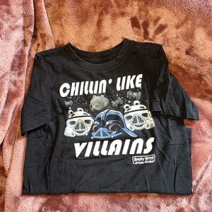GAP Black Star Wars Kids T-Shirt